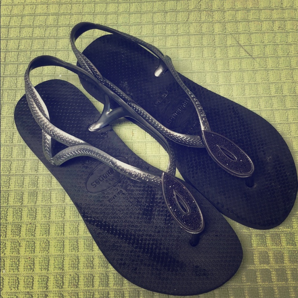Havaianas slipper with back strip
